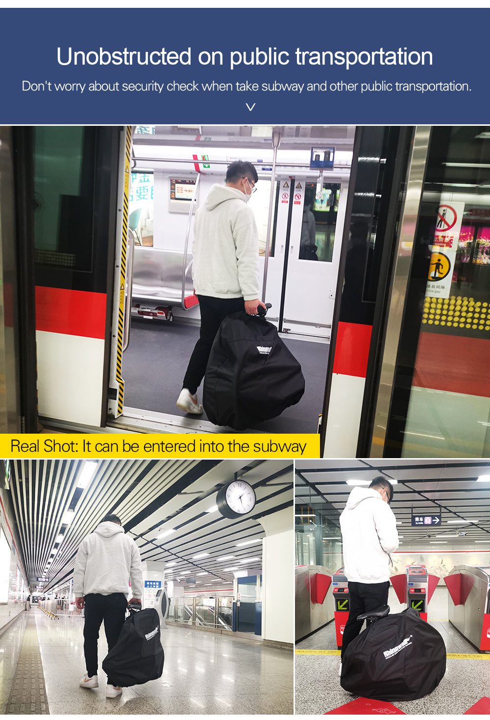 14-20 Inch Lightweight Folding Bike Cover