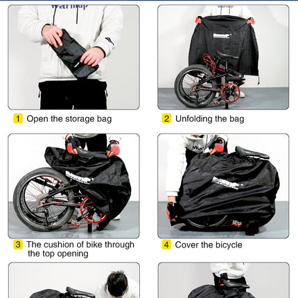 14-20 Inch Lightweight Folding Bike Cover