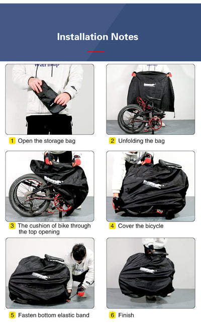 14-20 Inch Lightweight Folding Bike Cover