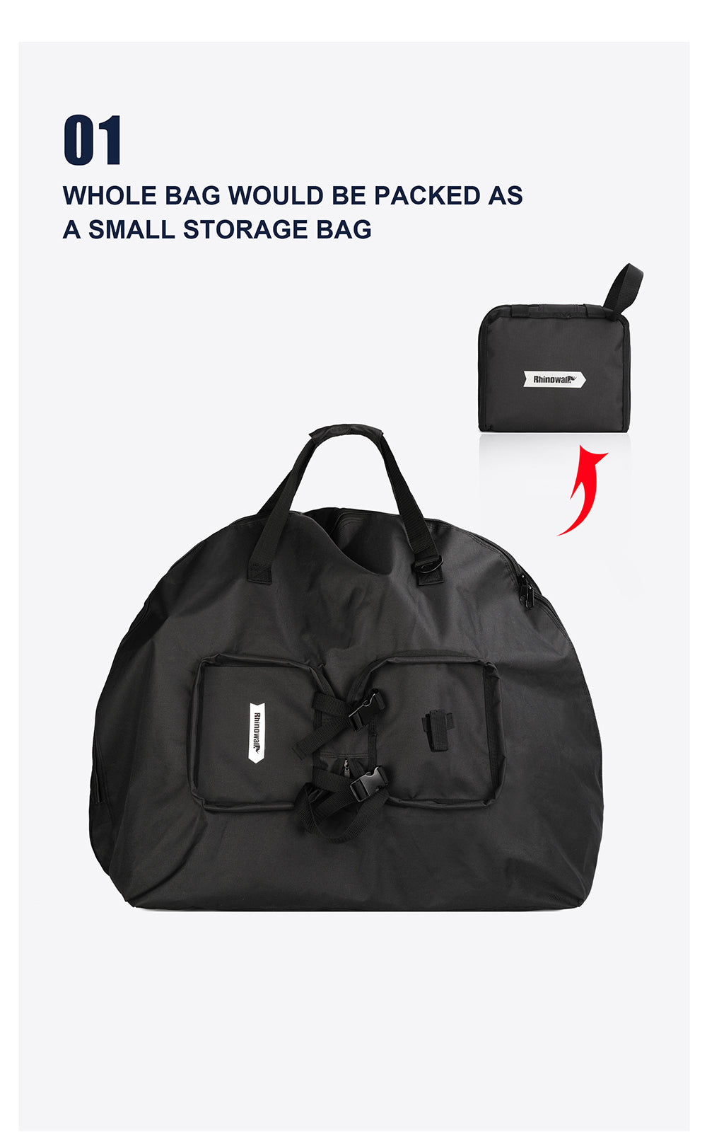 14 - 20 inch Folding Bike Carrying Bag