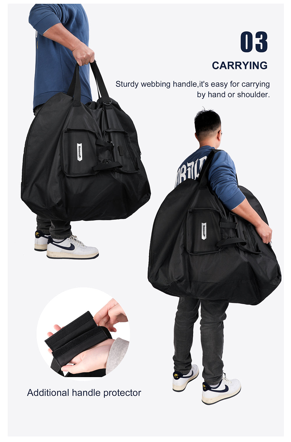 14 - 20 inch Folding Bike Carrying Bag