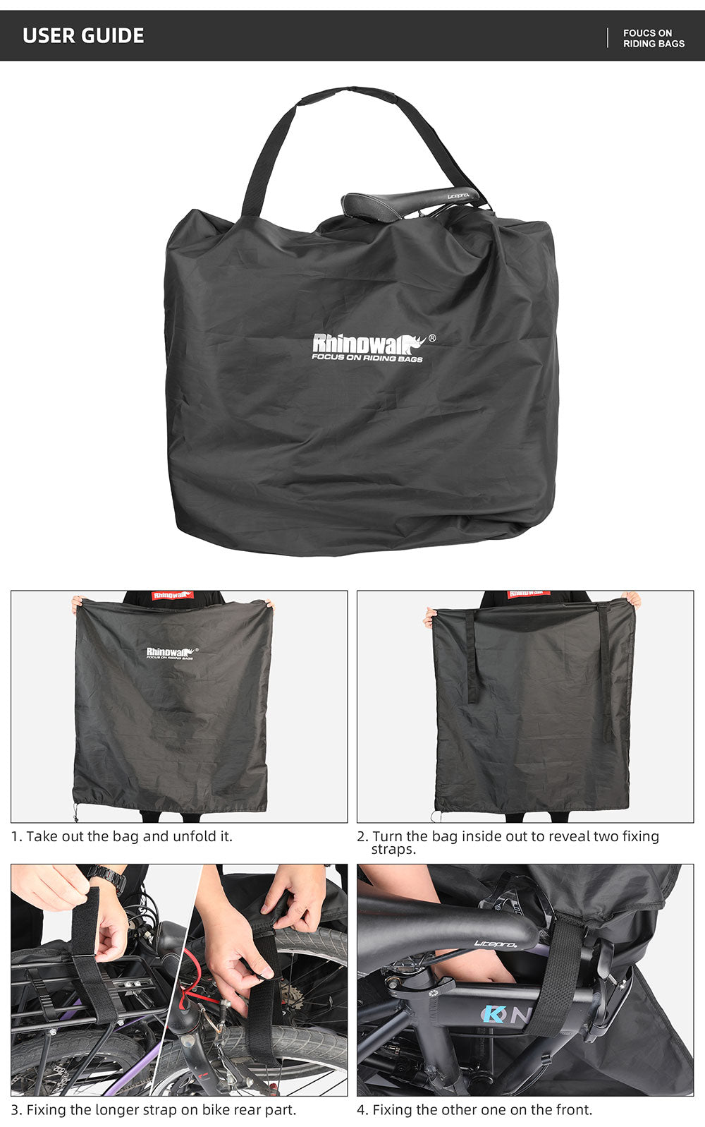 Ultralight 20 inch Bike Carrying Bag