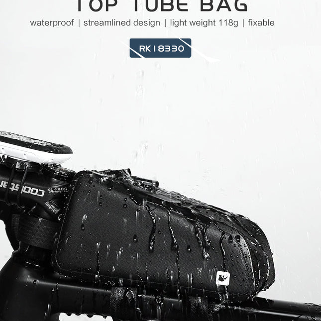 1.2 Liter Waterproof Bike Top Tube Bag - RK18330