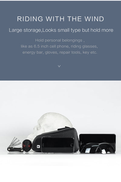 1.2 Liter Waterproof Bike Top Tube Bag - RK18330