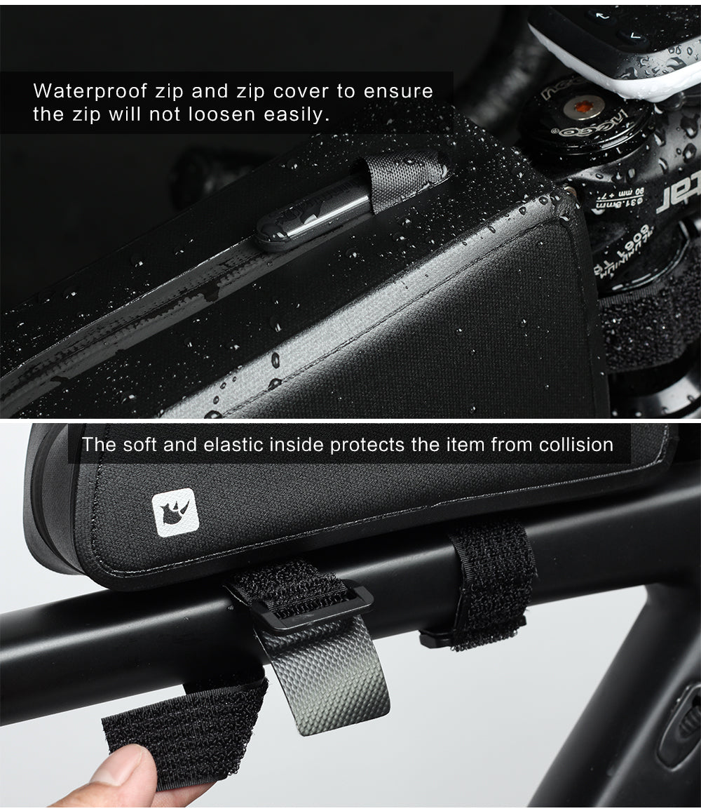 1.2 Liter Waterproof Bike Top Tube Bag - RK18330