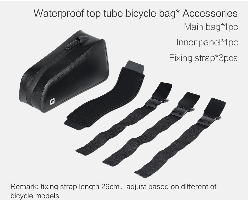 1.2 Liter Waterproof Bike Top Tube Bag - RK18330