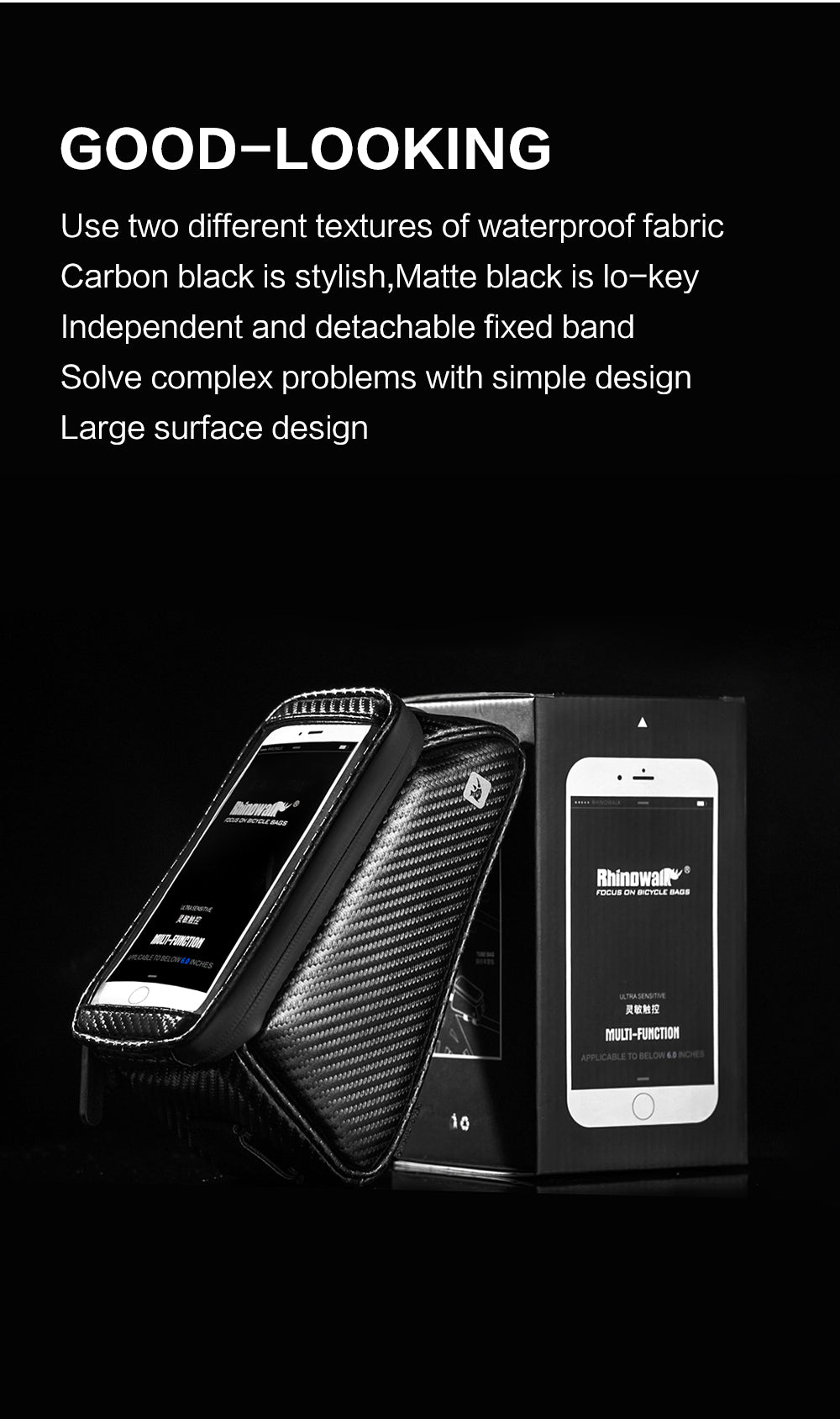 Bike Top Tube Phone bag