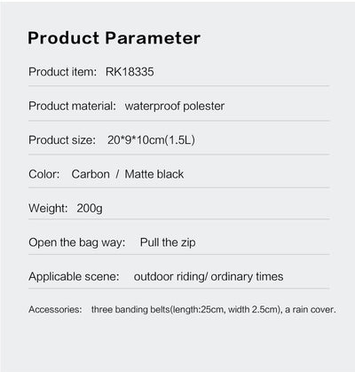 Bike Top Tube Phone bag