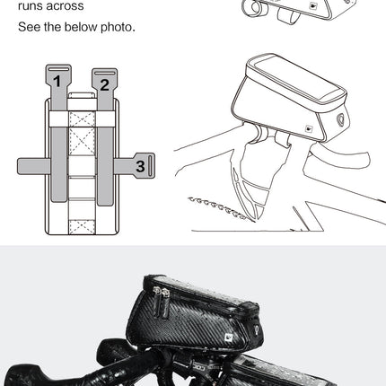 Bike Top Tube Phone bag