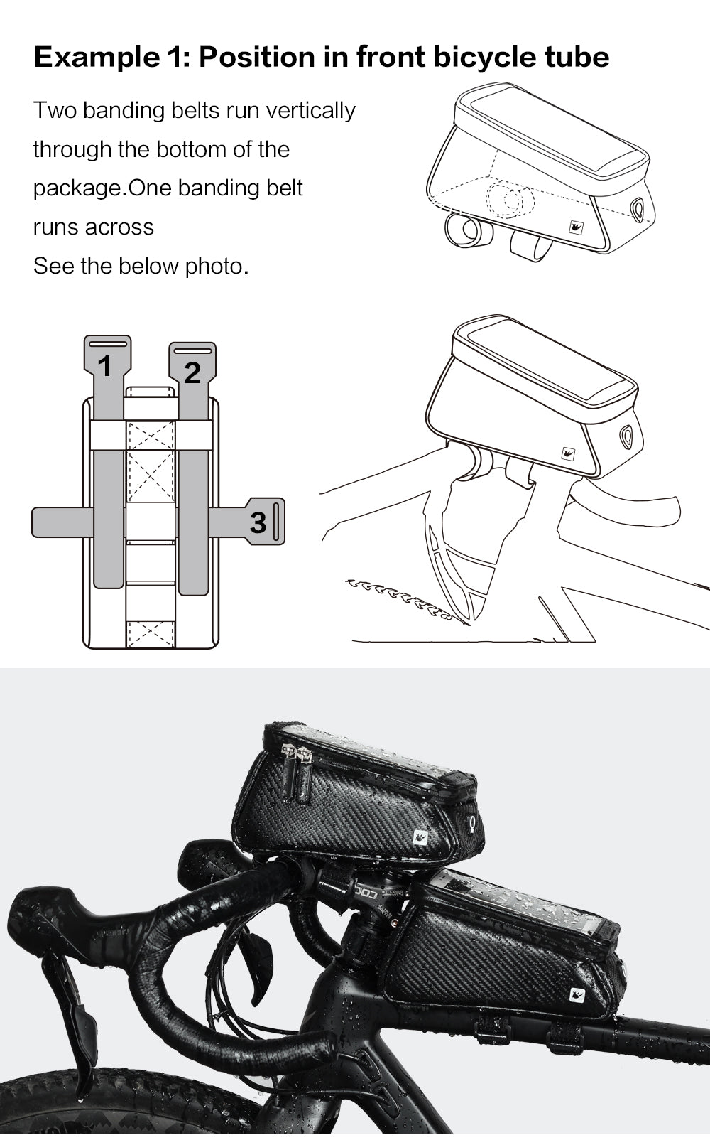 Bike Top Tube Phone bag