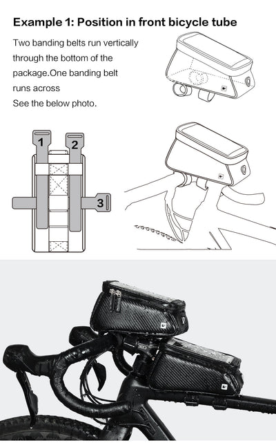 Bike Top Tube Phone bag
