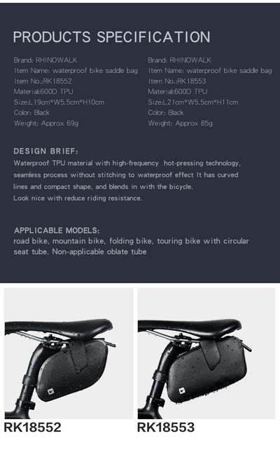 Waterproof Under Seat Bag