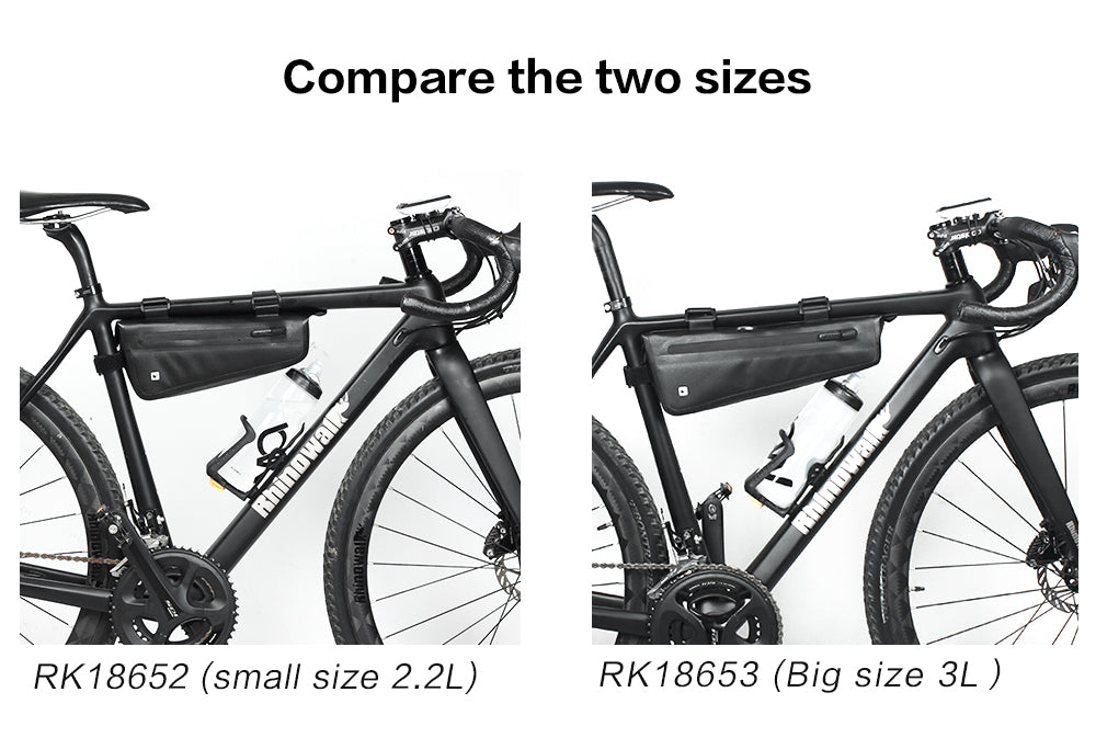 2.2L/2.8L Bike TPU Frame Bag