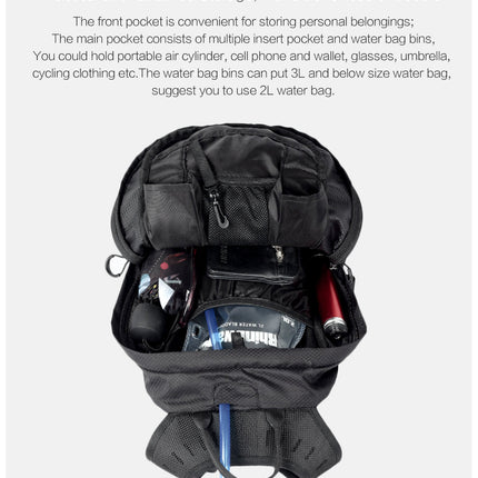 12L, 20L Cycling Backpack