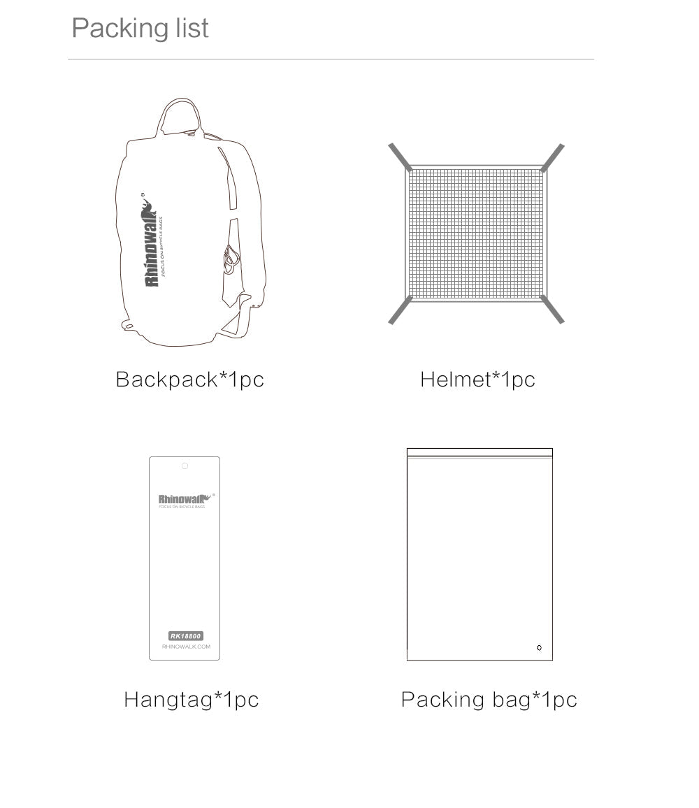 12L, 20L Cycling Backpack