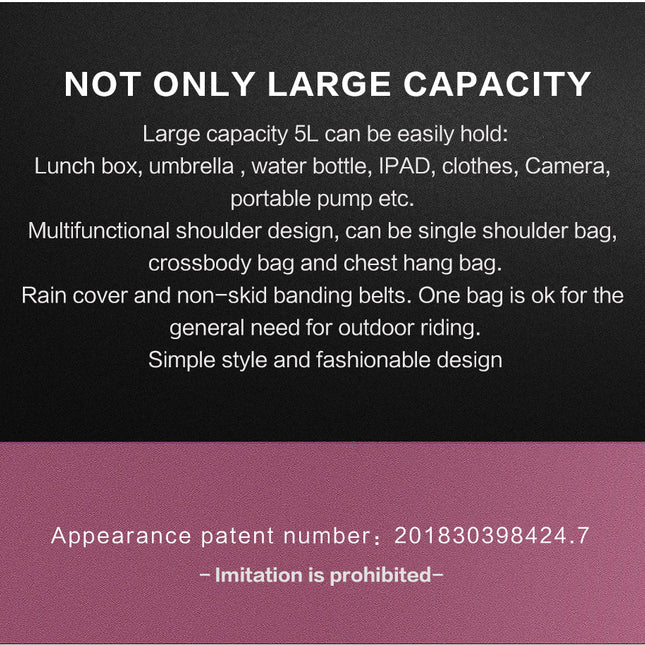 Bike Front Handlebar Bag