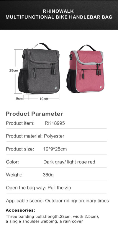 Bike Front Handlebar Bag