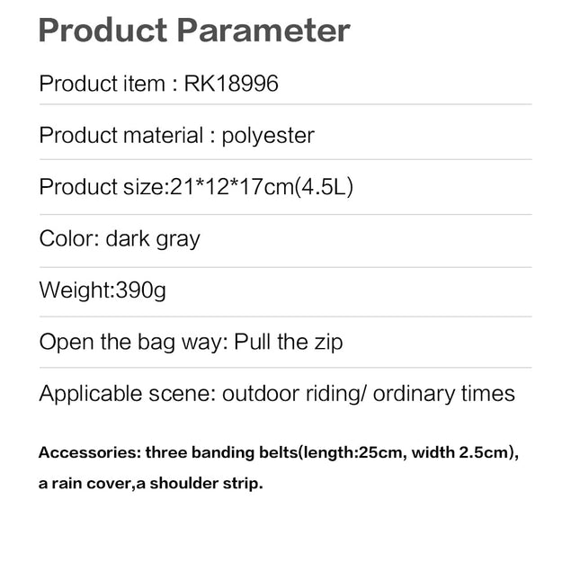 Bike Front Handlebar Bag