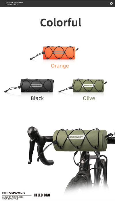 2.4 Liter Waterproof Handlebar Roll Bag