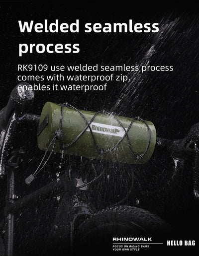 2.4 Liter Waterproof Handlebar Roll Bag