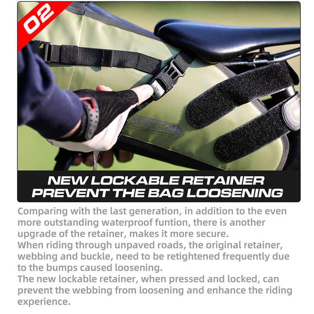 5/10/13L Waterproof Bicycle Bikepacking