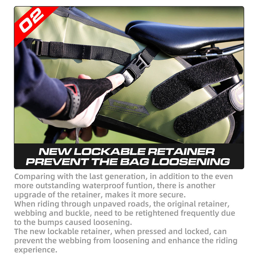 5/10/13L Waterproof Bicycle Bikepacking