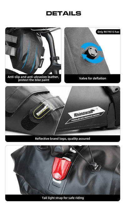 5/10/13L Waterproof Bicycle Bikepacking