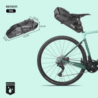 10l Waterproof saddle bag