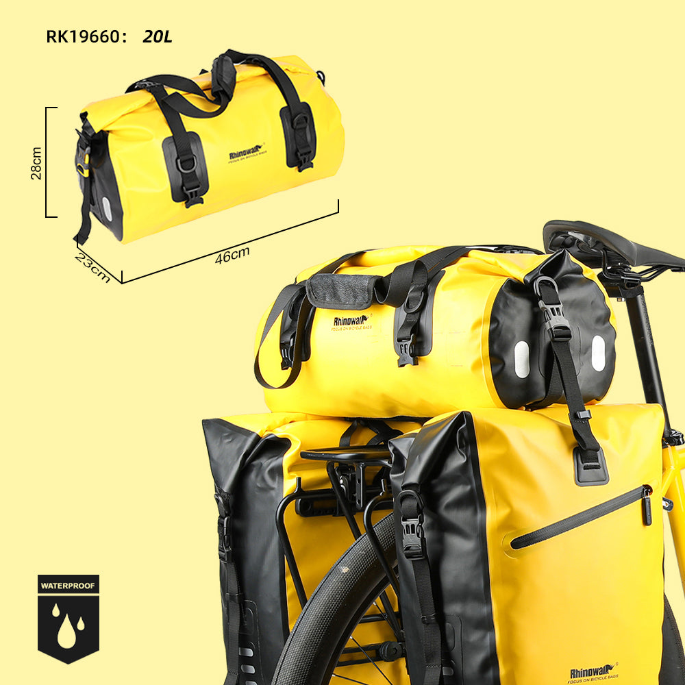 Amazon.com : Rhinowalk Bike Bag Waterproof Bike Pannier Bag