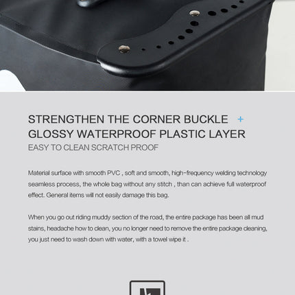 25 Liter Waterproof Bike Pannier Bag