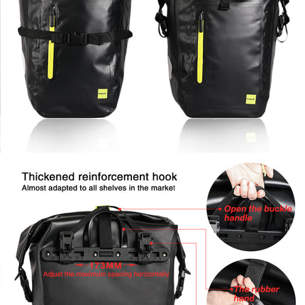 25 Liter Waterproof Bike Pannier Bag