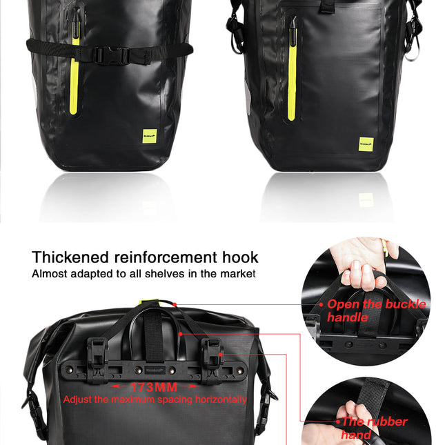 25 Liter Waterproof Bike Pannier Bag