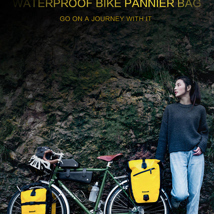 27 Liter Waterproof Pannier Bike Bag