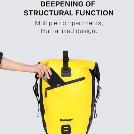 27 Liter Waterproof Pannier Bike Bag