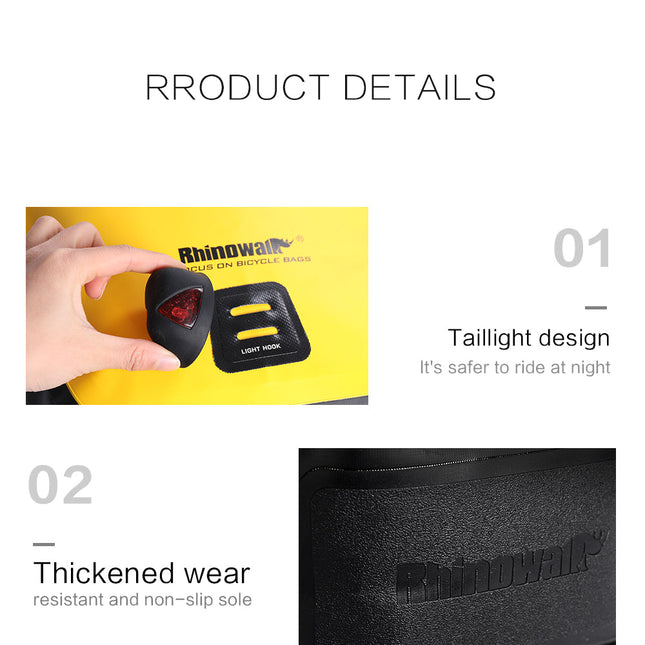 27 Liter Waterproof Pannier Bike Bag