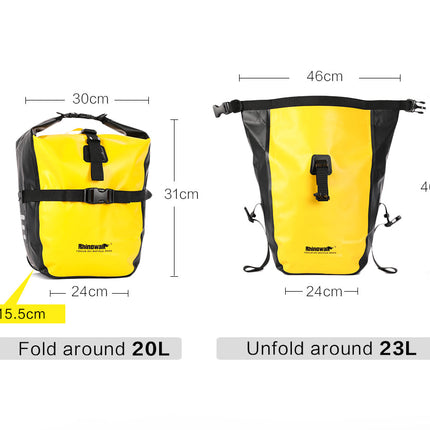 20 Liter Waterproof Bike Pannier Bag