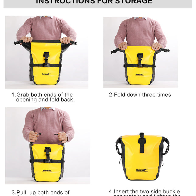 20 Liter Waterproof Bike Pannier Bag