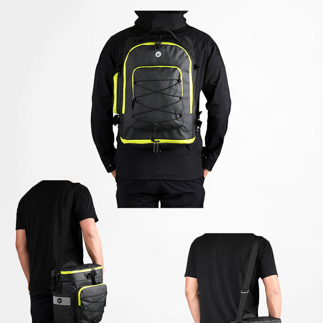 3 in 1 Bike Triple Pannier Bag