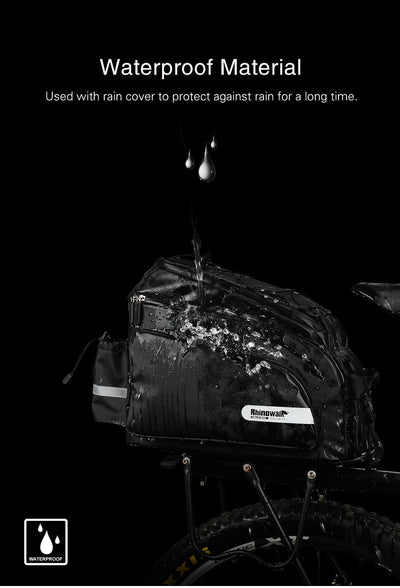 17 Liter Bike Rear Rack Carrier Bag