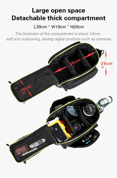 17 Liter Bike Rear Rack Carrier Bag