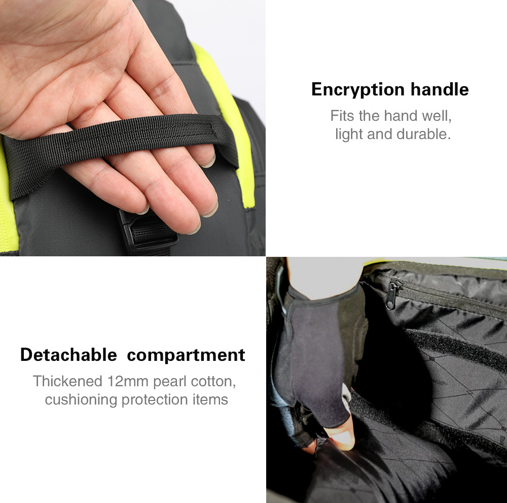 17 Liter Bike Rear Rack Carrier Bag