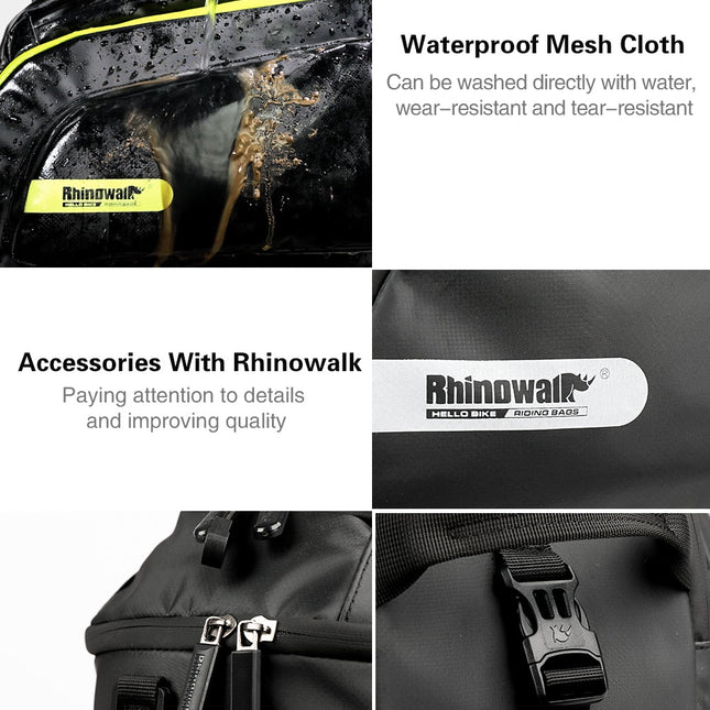 17 Liter Bike Rear Rack Carrier Bag