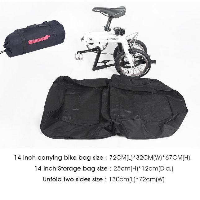 Heavy Duty 20 Inch Folding Bike Carrying Bag