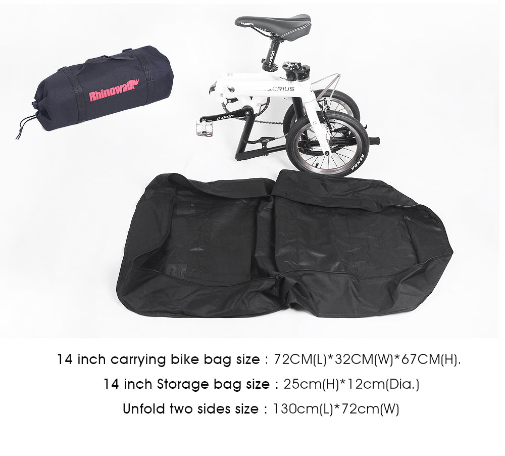 Heavy Duty 20 Inch Folding Bike Carrying Bag