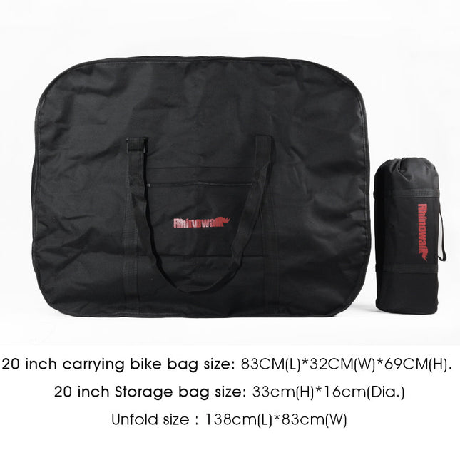 Heavy Duty 20 Inch Folding Bike Carrying Bag