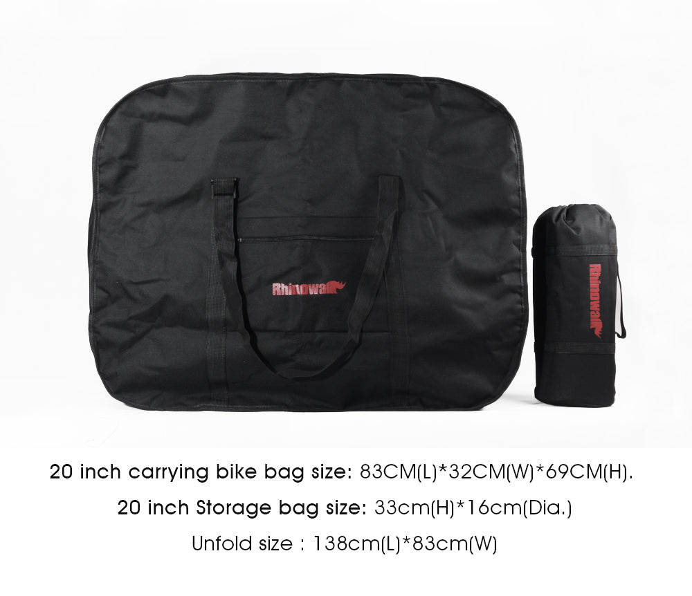 Heavy Duty 20 Inch Folding Bike Carrying Bag