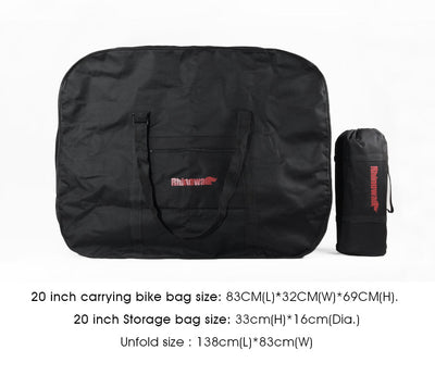 Heavy Duty 20 Inch Folding Bike Carrying Bag