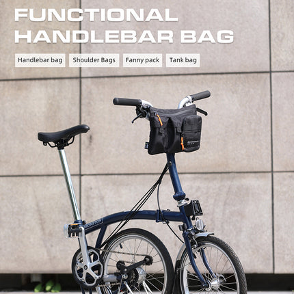 Eco Handlebar bag for Bicycle - RPET Material