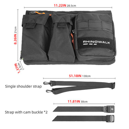 Eco Handlebar bag for Bicycle - RPET Material