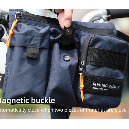 Eco Handlebar bag for Bicycle - RPET Material